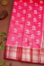 Matka Silk Pink Saree