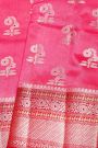 Matka Silk Pink Saree