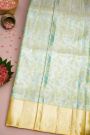 Kancheepuram Tissue Sky Blue Saree