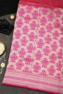 Banarasi Raw Silk PInk Saree
