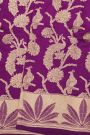 Banarasi Silk Dark Purple Saree