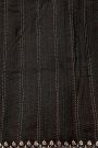 Designer Tussar Black Saree