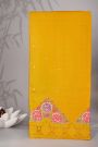 Designer Tussar Yellow Saree