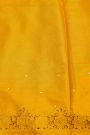 Designer Tussar Yellow Saree