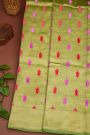 Banarasi Silk Light Green Saree