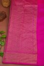 Banarasi Silk Pink Saree