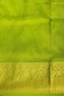 Venkatagiri Silk Bottle Green Saree