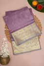 Venkatagiri Silk Lavender Saree