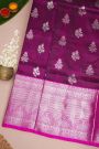 Venkatagiri Silk Magenta Saree