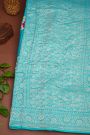 Banarasi Silk Sky Blue Saree
