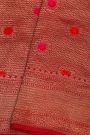 Banarasi Silk Red Saree
