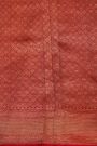 Banarasi Silk Red Saree