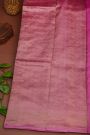 Banarasi Silk Pink Saree