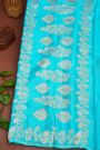 Banarasi Silk Sky Blue Saree