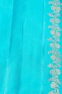 Banarasi Silk Sky Blue Saree