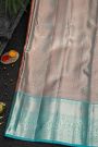 Kancheepuram Tissue Peach Saree
