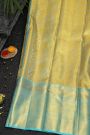 Kancheepuram Tissue Yellow Saree