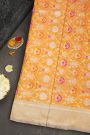Banarasi Silk Orange Saree