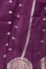 Chiniya Silk Purple Saree