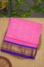 Narayanpet Silk Pink Saree