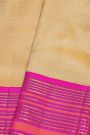 Kancheepuram Silk Cream Saree