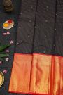 Kancheepuram Silk Black Saree