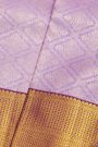 Kancheepuram Silk Lilac Saree