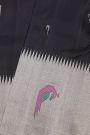 Kancheepuram Silk Black Saree