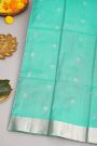 Coimbatore Soft Silk Sky Blue Saree