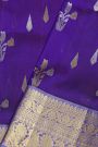 Venkatagiri Silk Violet Saree