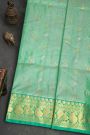 Venkatagiri Silk Sea Green Saree