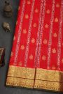 Venkatagiri Silk Red Saree