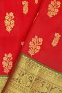 Venkatagiri Silk Red Saree