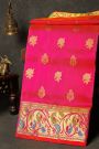 Venkatagiri Silk Pink Saree