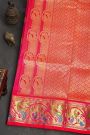 Venkatagiri Silk Pink Saree