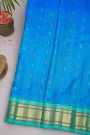 Gadwal Silk Blue Saree