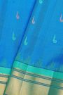 Gadwal Silk Blue Saree