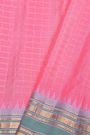 Gadwal Silk Pink Saree