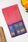 Gadwal Silk Pink Saree