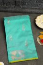 Banarasi Kathan Silk Sky Blue Saree