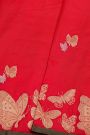 Banarasi Kathan Silk Red Saree