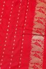 Banarasi Kathan Silk Red Saree