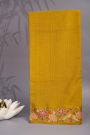 Designer Tussar Mustard Saree