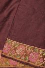 Designer Tussar Light Brown Saree