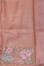 Designer Tussar Onion Pink Saree