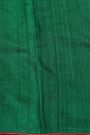 Designer Tussar Green Saree