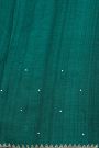Designer Tussar Rama Green Saree