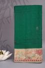 Designer Tussar Green Saree