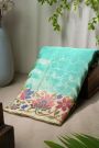 Fusion Silk Sky Blue Saree