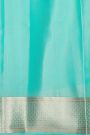 Mysore Crepe Sky Blue Saree